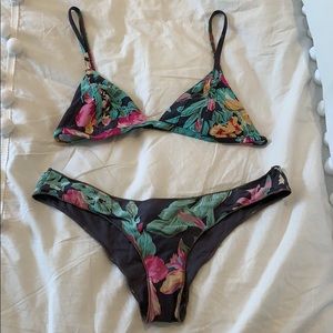 💌SOLD💌 Rip Curl Alana Blanchard  Floral Bikini